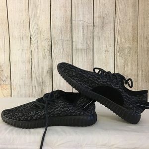 Black and Grey Athleisure Sneakers